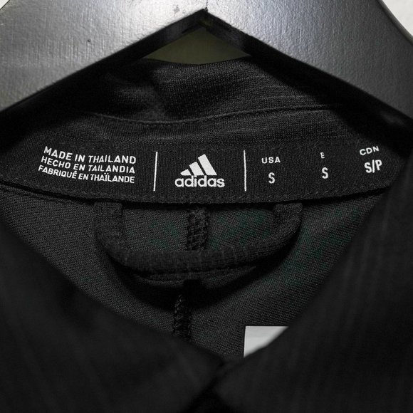 adidas Miami Hurricanes Black Polo Shirt - NWOT - Small - Picture 2 of 4